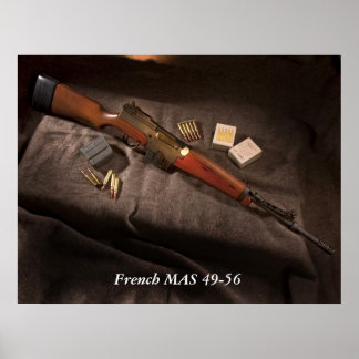 French MAS 49-56 Poster