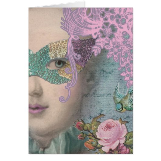 French Masquerade Cards (Front)