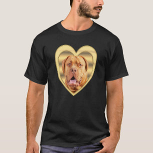 French Mastiff  Heart Dog Bull Mastiff T-Shirt