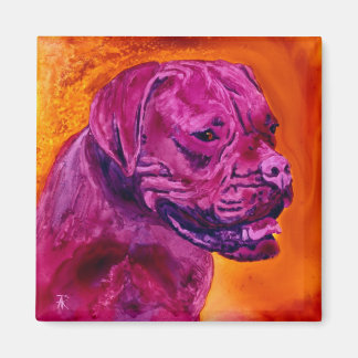 French Mastiff Magnet - "Bordeaux"