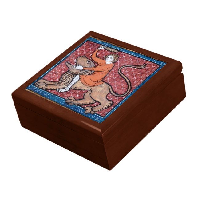 French Medieval Lion Giftbox Gift Box (Side)
