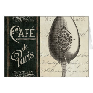 French Menu Cards