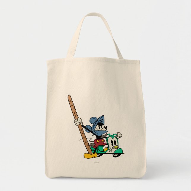 French Mickey | Bagette Knight Tote Bag (Front)