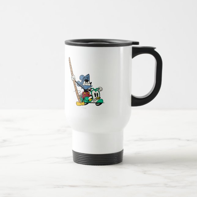 French Mickey | Bagette Knight Travel Mug (Right)
