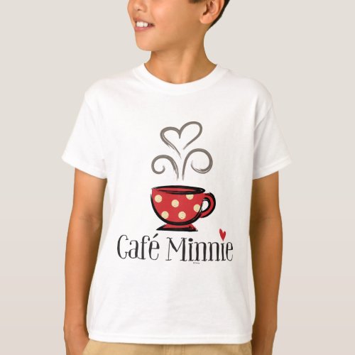 French Mickey  Caf Minnie T_Shirt