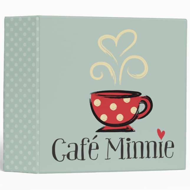 French Mickey | Café Minnie Binder (Front/Spine)