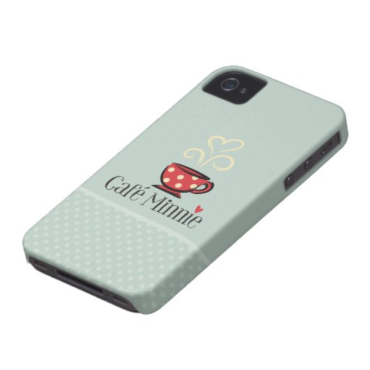 French Mickey | Café Minnie Case-Mate iPhone Case (Bottom)