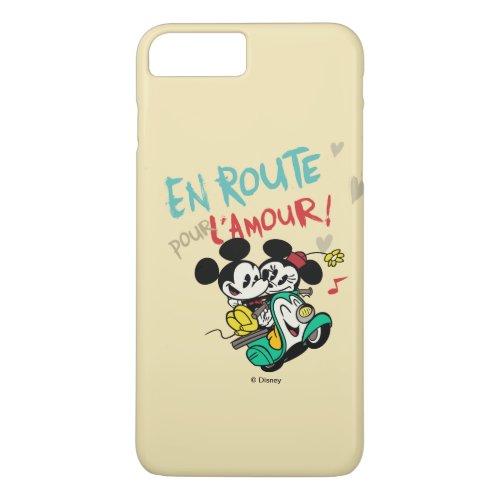 French Mickey  En Route pour LAmour iPhone 8 Plus7 Plus Case