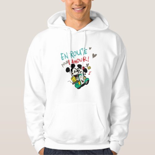 French Mickey  En Route pour LAmour Hoodie