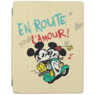 French Mickey En Route pour L'Amour iPad Smart Cover
