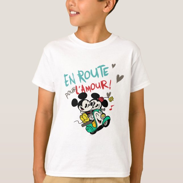 French Mickey | En Route pour L'Amour T-Shirt (Front)