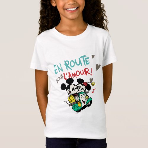 French Mickey  En Route pour LAmour T_Shirt