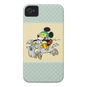 French Mickey | Happy on Vespa Case-Mate iPhone Case (Back)
