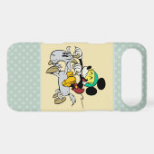 French Mickey | Happy on Vespa Case-Mate iPhone Case (Back (Horizontal))