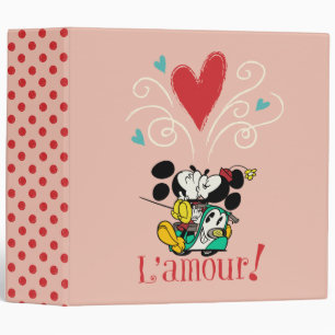 French Mickey L'amour Binder