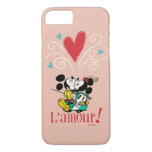 French Mickey   L'amour iPhone 8/7 Case