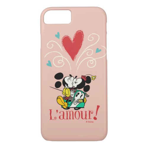 French Mickey  Lamour iPhone 87 Case