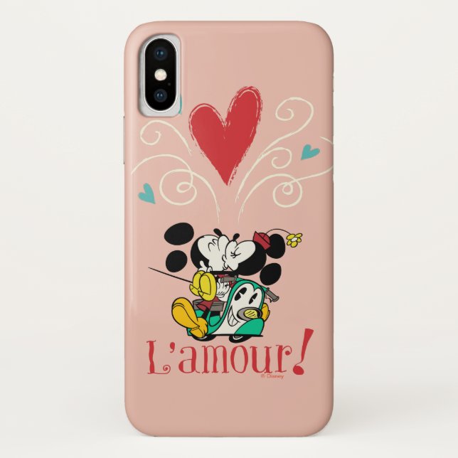 French Mickey | L'amour Case-Mate iPhone Case (Back)