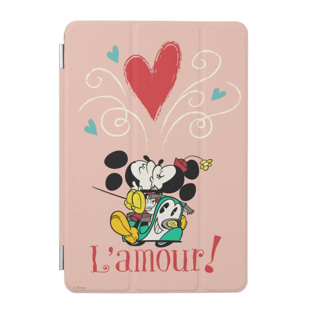 French Mickey | L'amour iPad Mini Cover (Front)