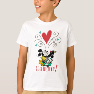 French Mickey   L'amour T-Shirt