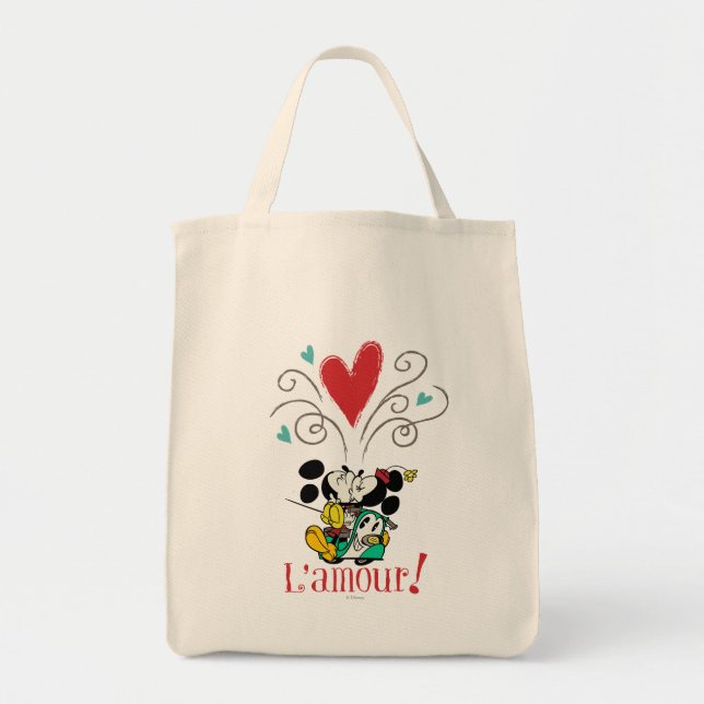 French Mickey | L'amour Tote Bag (Front)