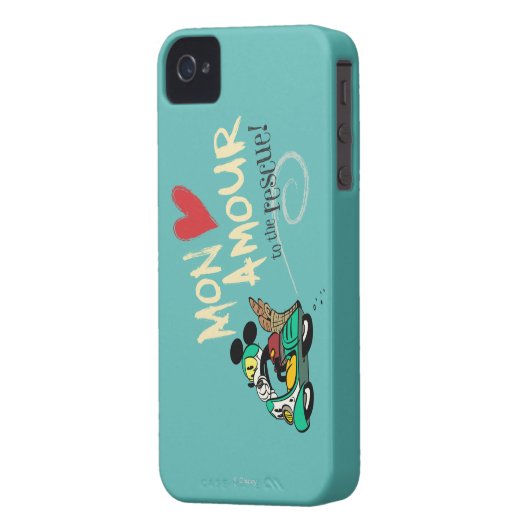 French Mickey | Mon Amour Case-Mate iPhone Case (Back Left)