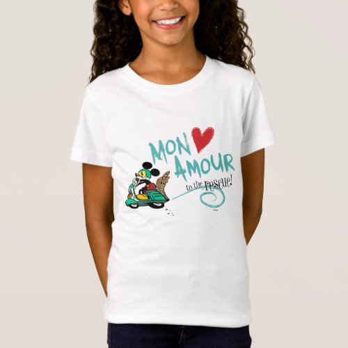 French Mickey  Mon Amour T_Shirt