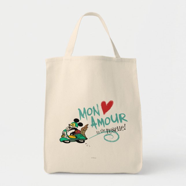 French Mickey | Mon Amour Tote Bag (Front)