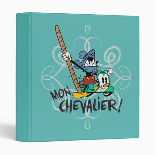 French Mickey  Mon Chevalier Binder