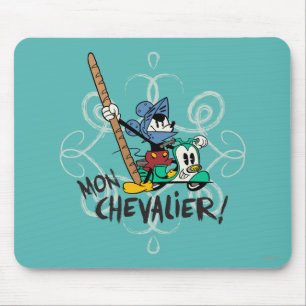 French Mickey   Mon Chevalier! Mouse Pad