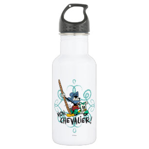 French Mickey Mon Chevalier! Water Bottle