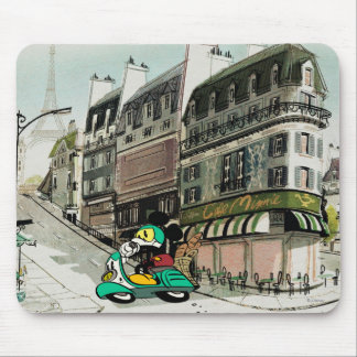 French Mickey | Speeding Mouse Pad