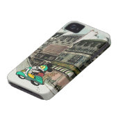 French Mickey | Speeding Vespa Case-Mate iPhone Case (Bottom)