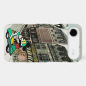 French Mickey | Speeding Vespa Case-Mate iPhone Case (Back (Horizontal))