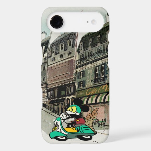 French Mickey | Speeding Vespa Case-Mate iPhone Case (Back)