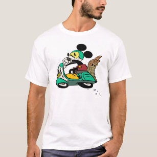 French Mickey   Speeding Vespa T-Shirt
