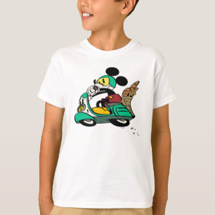 French Mickey Speeding Vespa T-Shirt