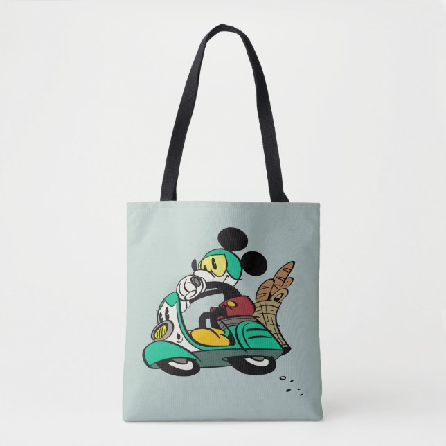 French Mickey | Speeding Vespa Tote Bag (Front)
