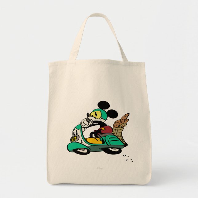 French Mickey | Speeding Vespa Tote Bag (Front)