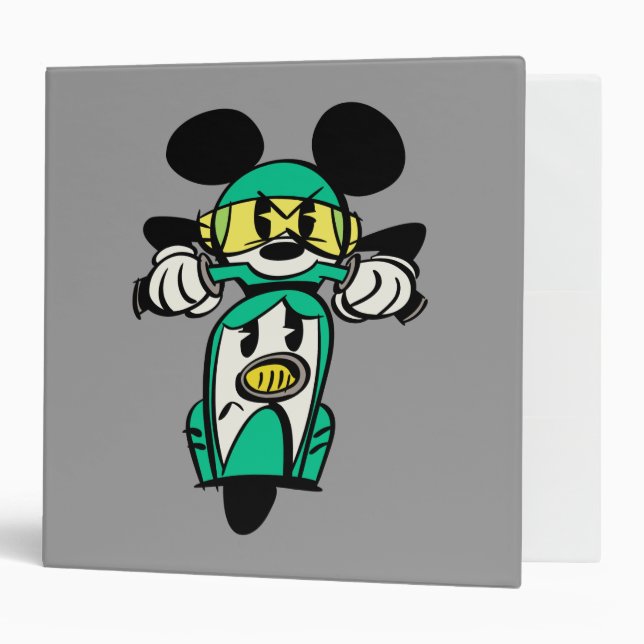 French Mickey | Straight Ahead in Vespa Binder (Front/Inside)
