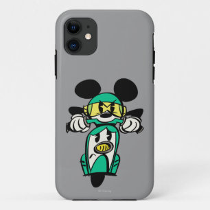French Mickey   Straight Ahead in Vespa iPhone 11 Case