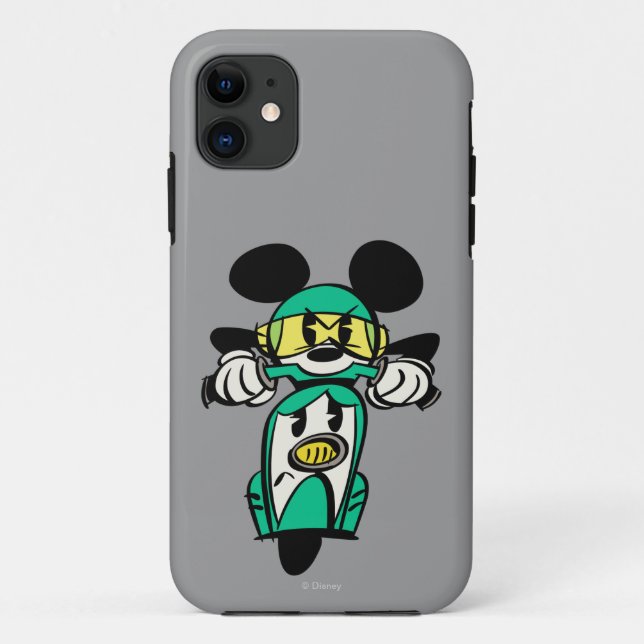 French Mickey | Straight Ahead in Vespa Case-Mate iPhone Case (Back)