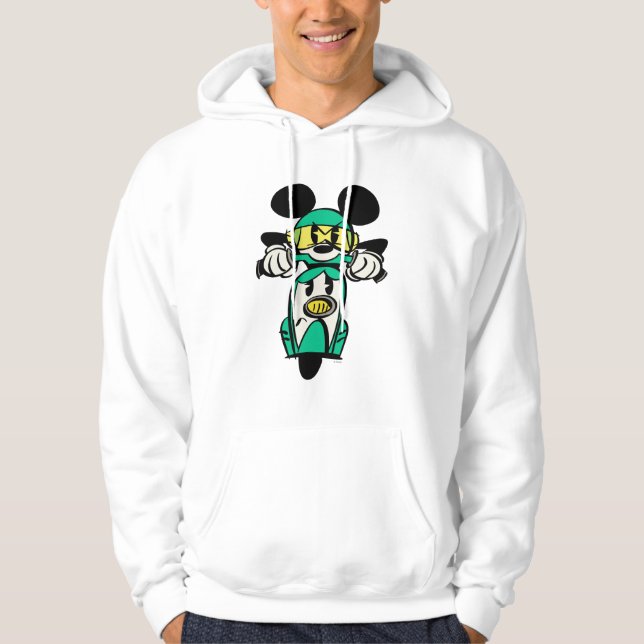 French Mickey | Straight Ahead in Vespa Hoodie (Front)