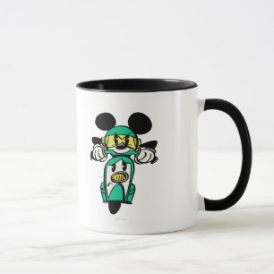 French Mickey Straight Ahead in Vespa Mug