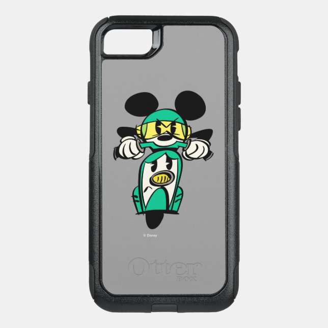 French Mickey | Straight Ahead in Vespa Otterbox iPhone Case (Back)