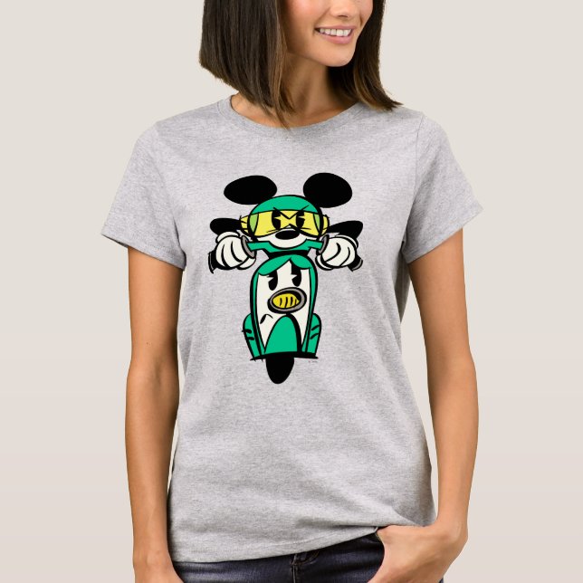 French Mickey | Straight Ahead in Vespa T-Shirt (Front)