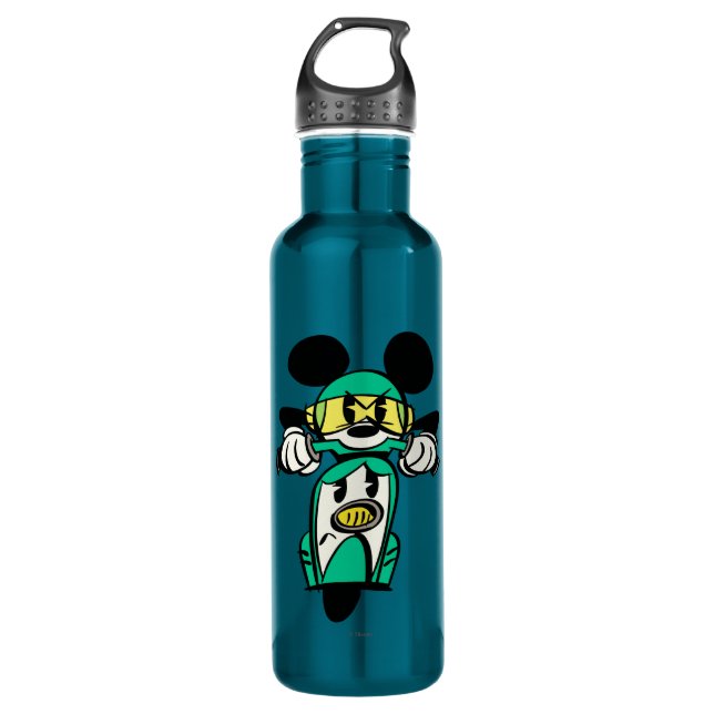 French Mickey | Straight Ahead in Vespa Water Bottle (Front)