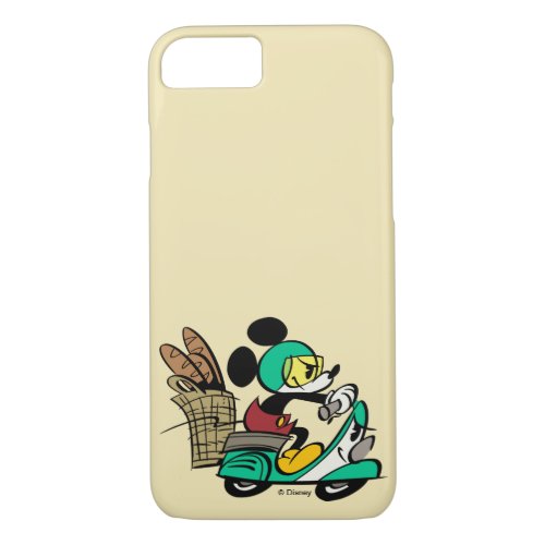 French Mickey  Vespa iPhone 87 Case