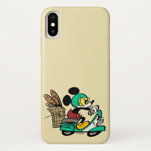 French Mickey  Vespa iPhone X Case