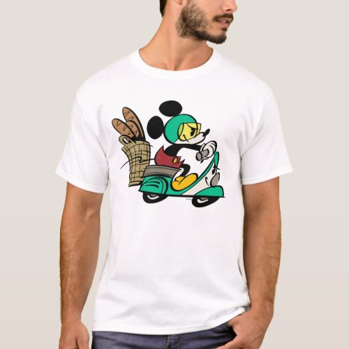 French Mickey  Vespa T_Shirt
